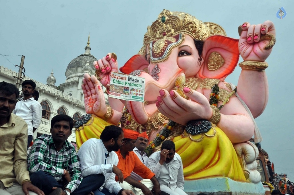 Ganesh Procession in Hyderabad 2017 - 37 / 45 photos