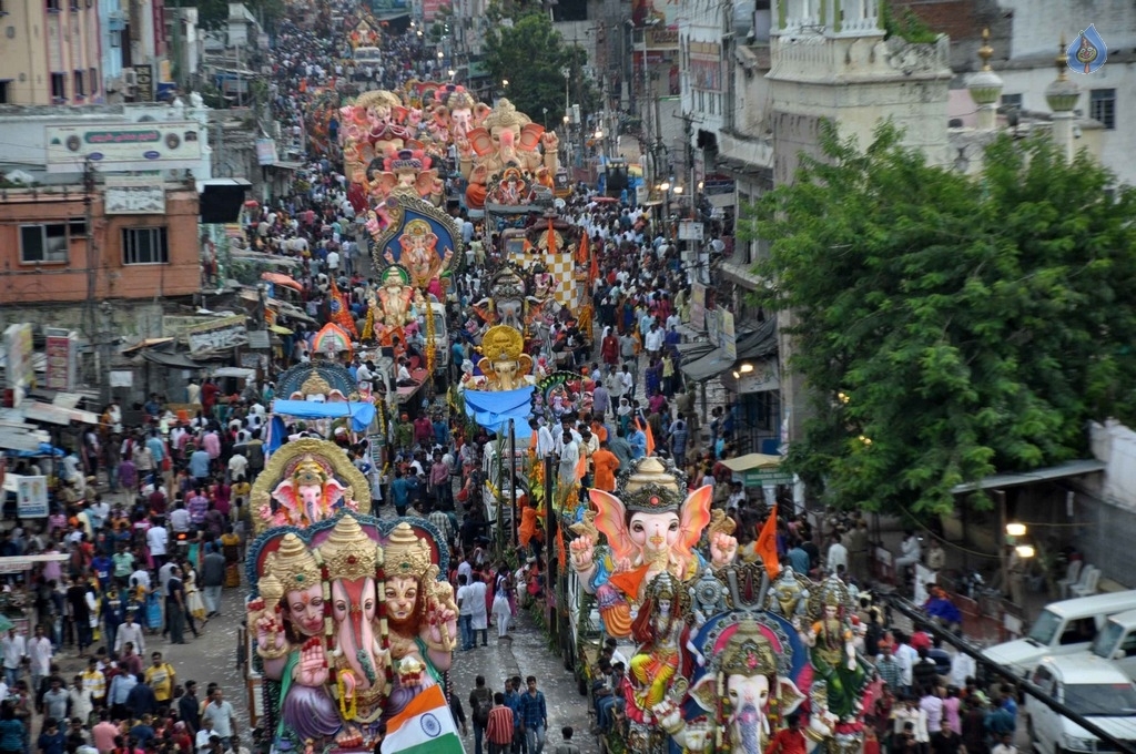 Ganesh Procession in Hyderabad 2017 - 45 / 45 photos
