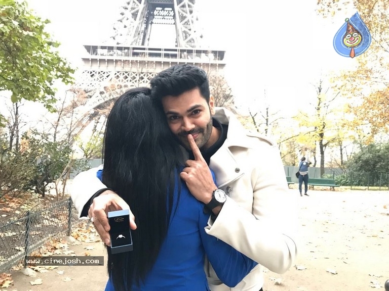 Ganesh Venkatraman And Nisha Krishnan Paris Pictures - 4 / 7 photos