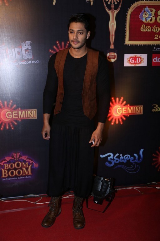 Gemini TV Puraskaralu 2016 Red Carpet 2 - 28 / 62 photos
