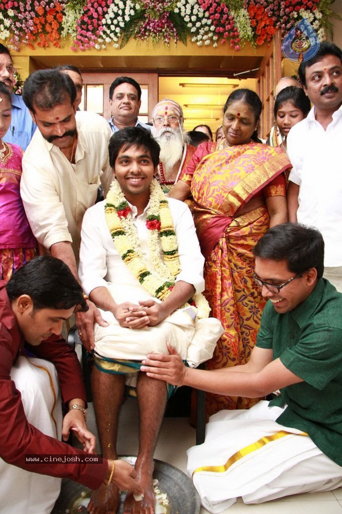 GV Prakash Kumar N Saindhavi Wedding Photos - 17 / 77 photos