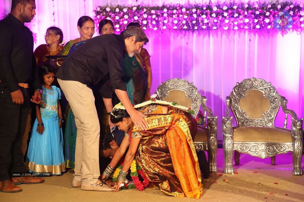 Harinath - Krishnaveni Wedding Reception - 129 / 151 photos