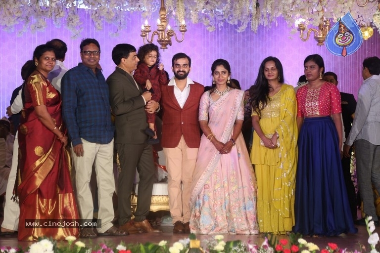 Harshith Reddy - Gowthami Wedding Reception - 11 / 40 photos