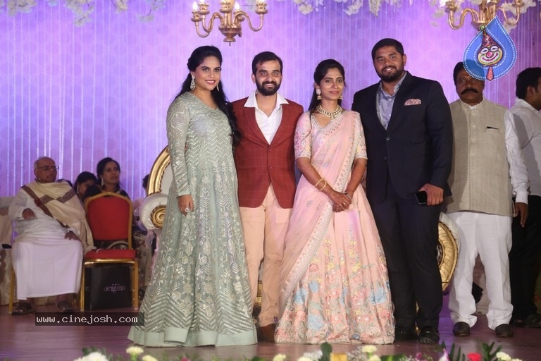 Harshith Reddy - Gowthami Wedding Reception - 12 / 40 photos