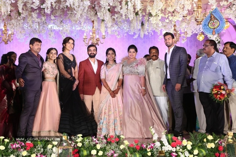 Harshith Reddy - Gowthami Wedding Reception - 37 / 40 photos