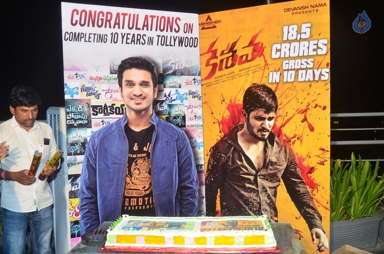 Nikhil Complete Tollywood 10 Years Celebrations  - 7 / 21 photos