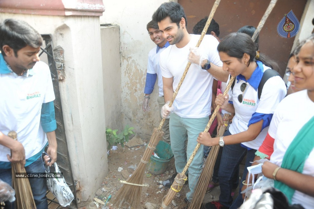 Hero Ram Swachh Bharat Event at Srinagar Colony - 26 / 66 photos