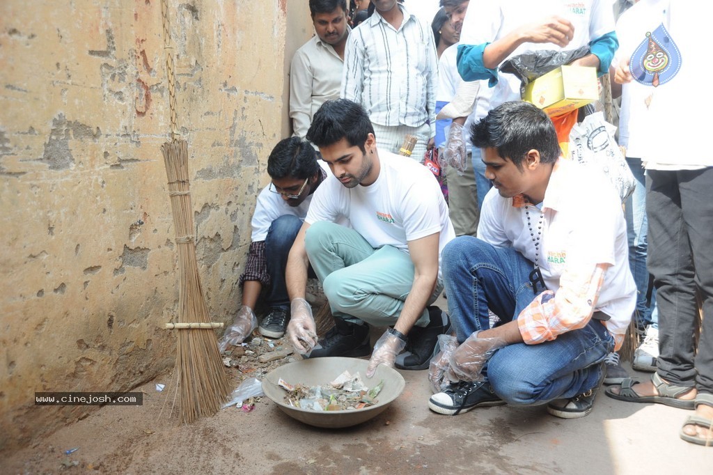Hero Ram Swachh Bharat Event at Srinagar Colony - 33 / 66 photos