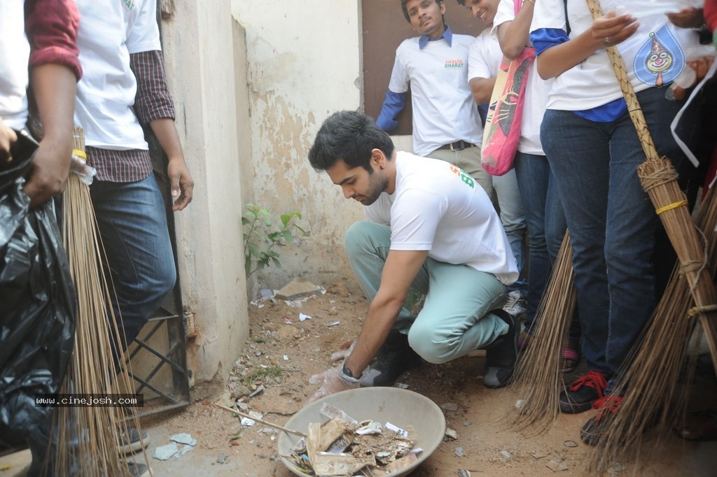 Hero Ram Swachh Bharat Event at Srinagar Colony - 43 / 66 photos