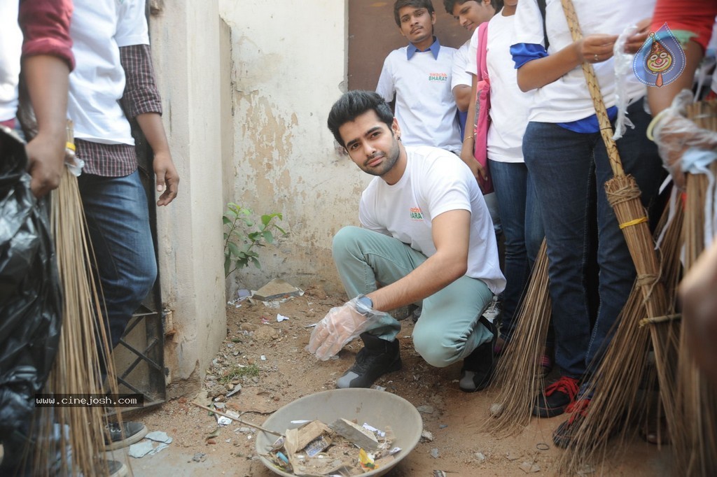 Hero Ram Swachh Bharat Event at Srinagar Colony - 56 / 66 photos