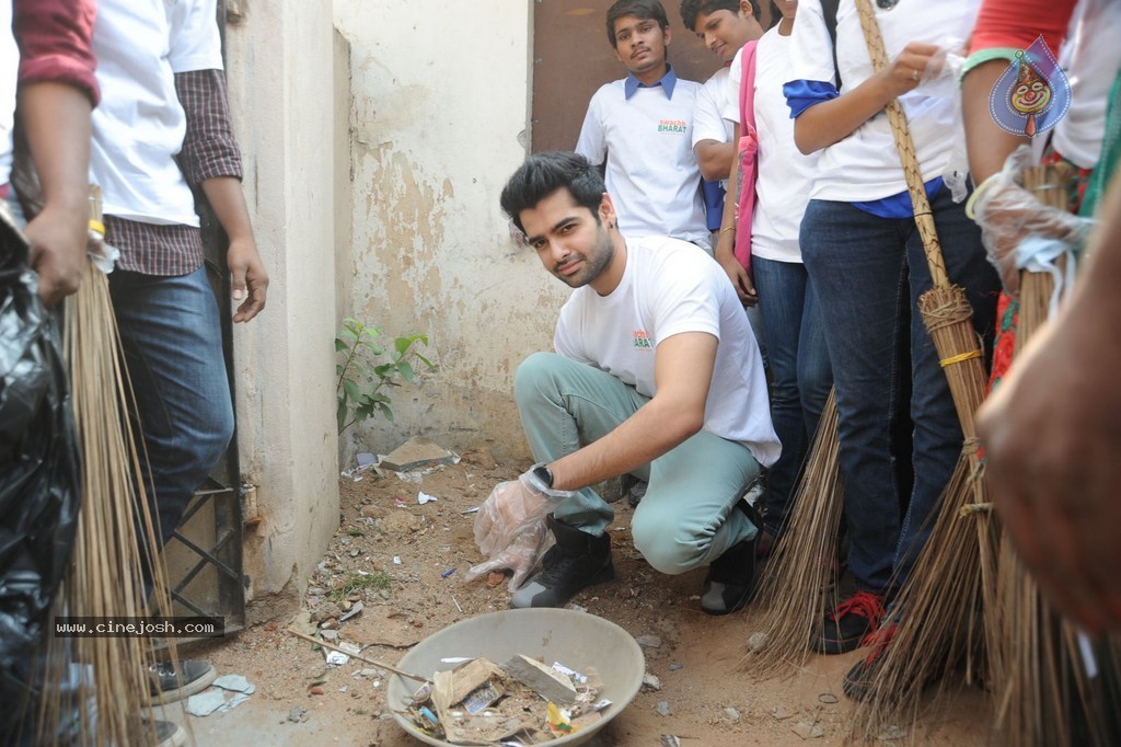 Hero Ram Swachh Bharat Event at Srinagar Colony - 65 / 66 photos