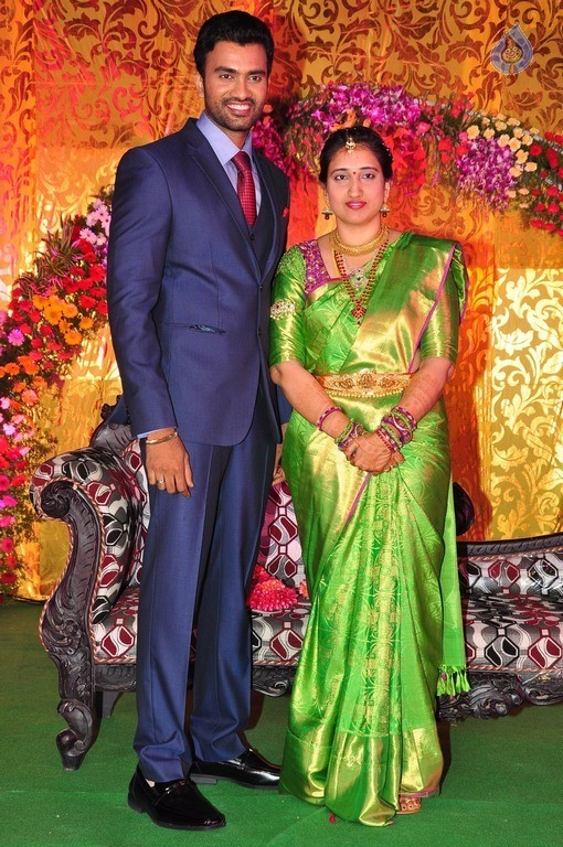 Hero Shiva and Anusha Wedding Reception - 26 / 94 photos
