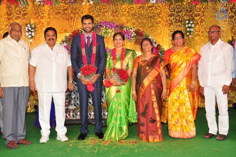 Hero Shiva and Anusha Wedding Reception - 49 / 94 photos
