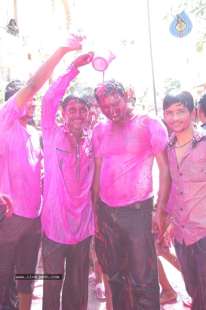 Holi 2014 Celebrations in Hyderabad - 1 / 151 photos