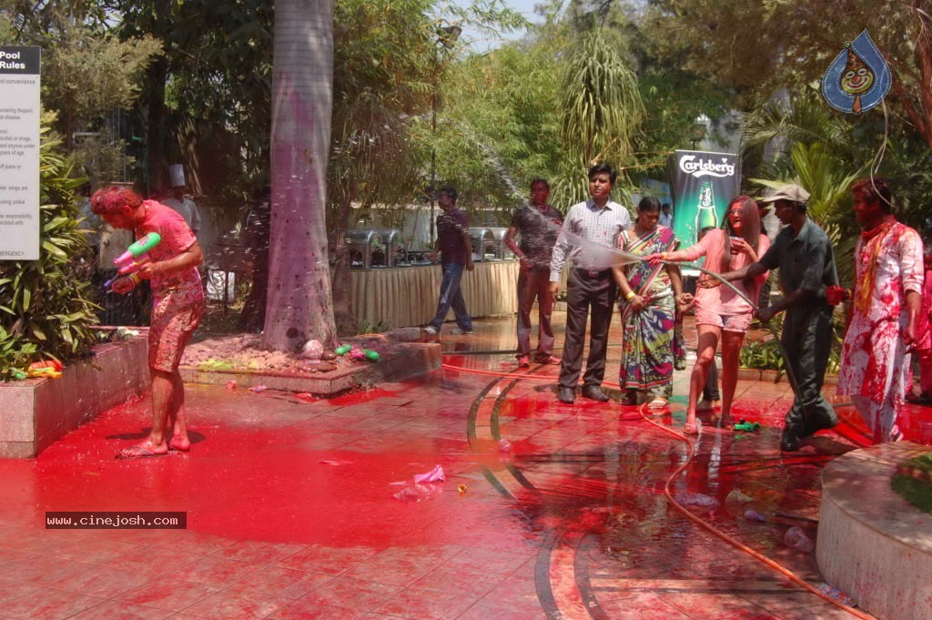 Holi 2014 Celebrations in Hyderabad - 31 / 151 photos