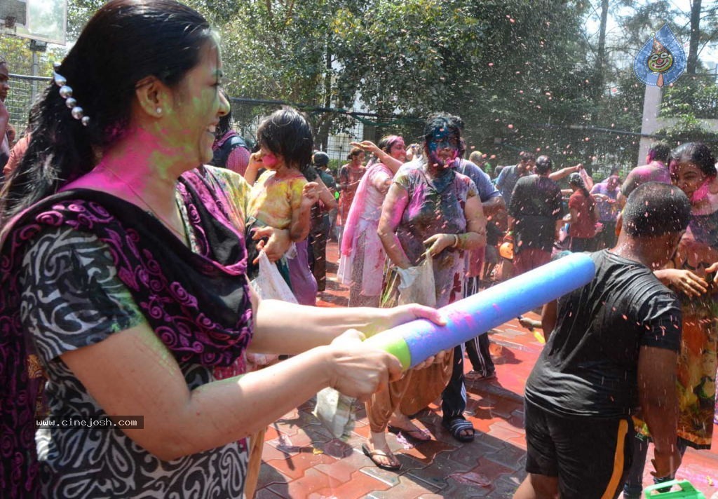 Holi 2014 Celebrations in Hyderabad - 71 / 151 photos