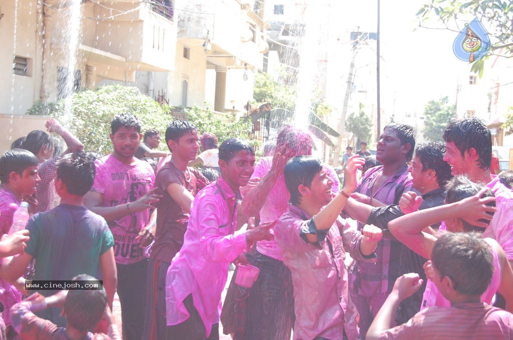 Holi 2014 Celebrations in Hyderabad - 88 / 151 photos