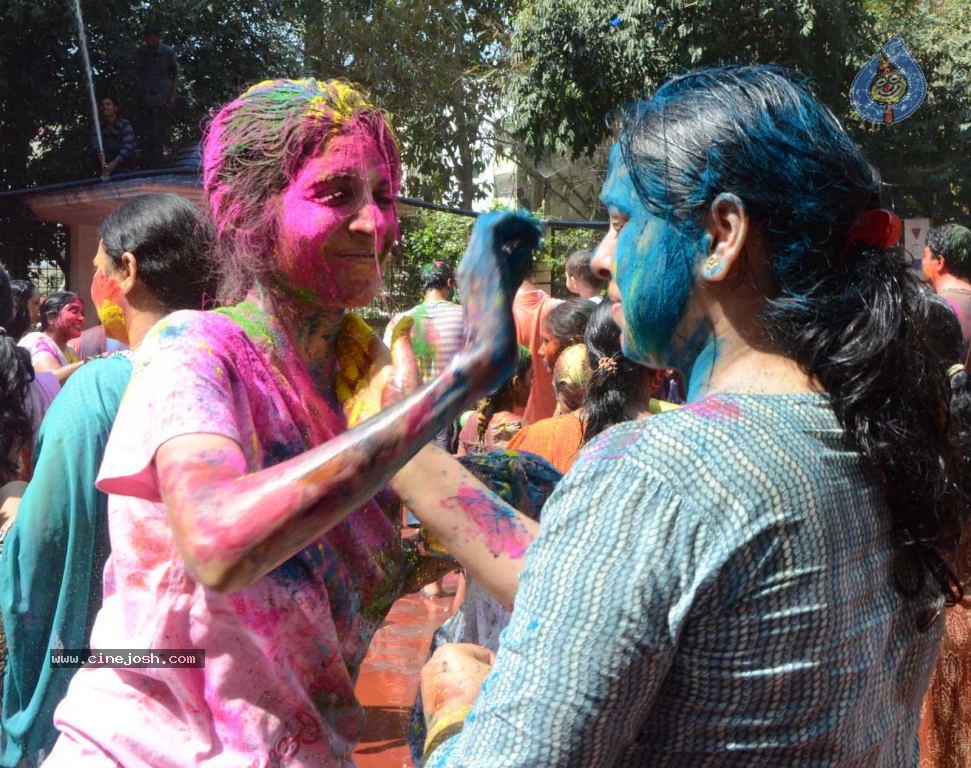 Holi 2014 Celebrations in Hyderabad - 105 / 151 photos