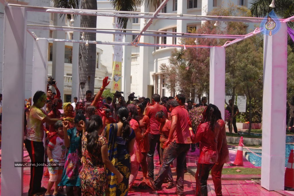 Holi 2014 Celebrations in Hyderabad - 112 / 151 photos