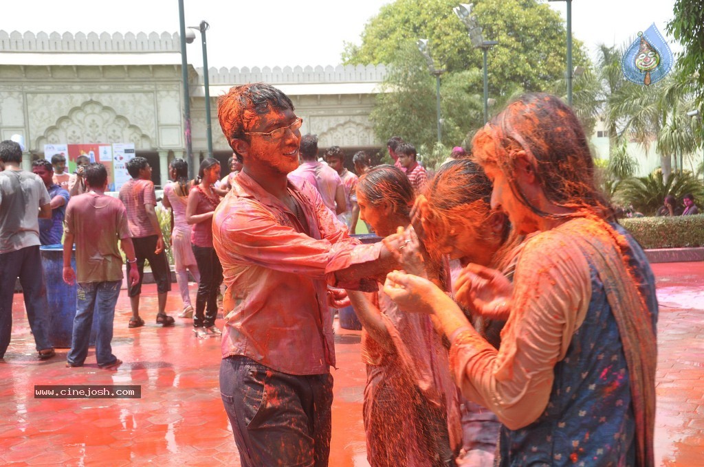 Holi Celebrations at Hyderabad - 6 / 73 photos