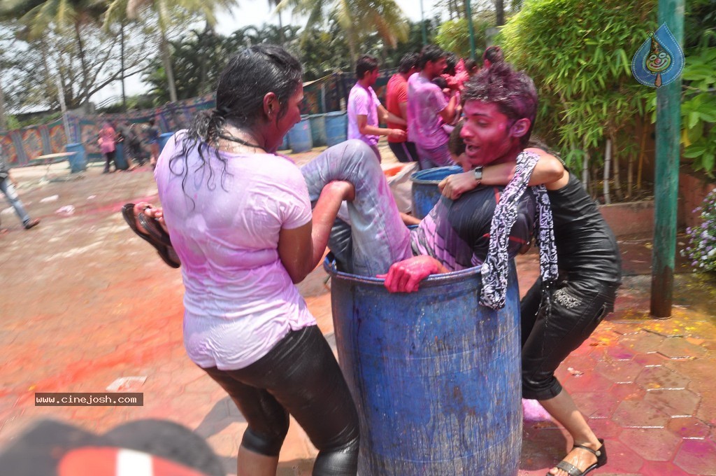 Holi Celebrations at Hyderabad - 8 / 73 photos