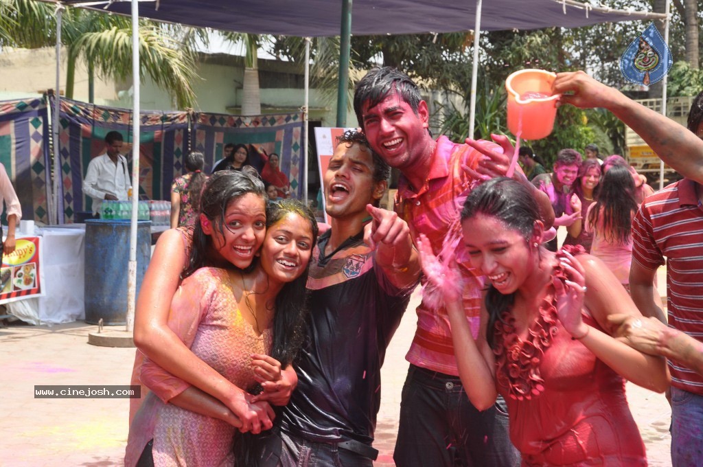 Holi Celebrations at Hyderabad - 12 / 73 photos