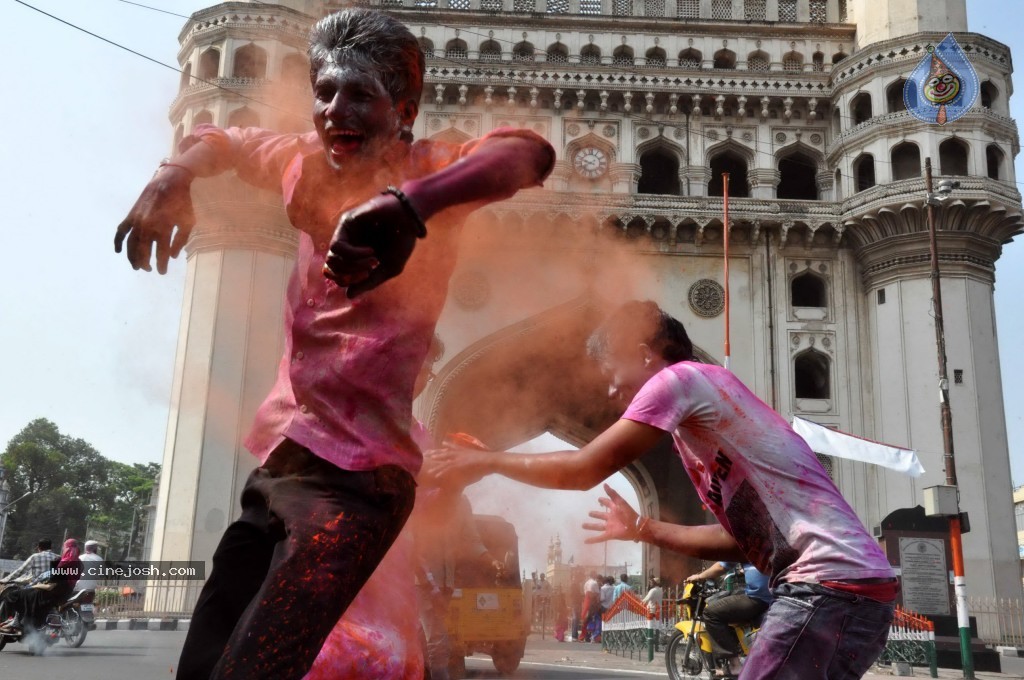 Holi Celebrations at Hyderabad - 22 / 73 photos