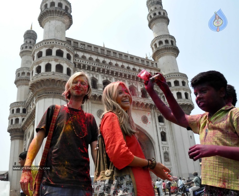 Holi Celebrations at Hyderabad - 43 / 73 photos