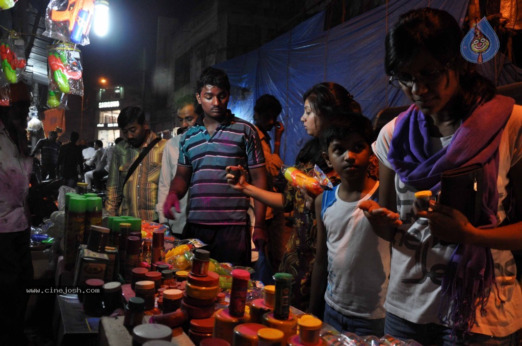 Holi Celebrations at Hyderabad - 44 / 73 photos