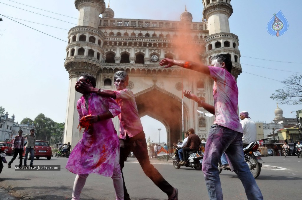 Holi Celebrations at Hyderabad - 47 / 73 photos