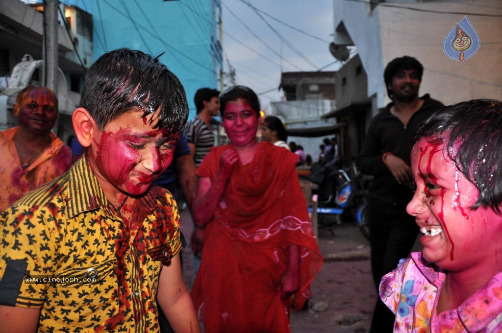 Holi Celebrations at Hyderabad - 59 / 73 photos