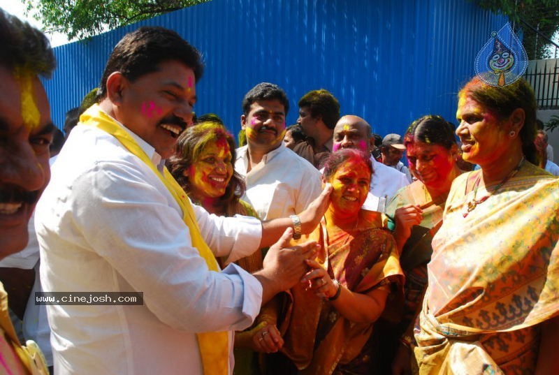 Holi Celebrations in Hyderabad - 1 / 76 photos