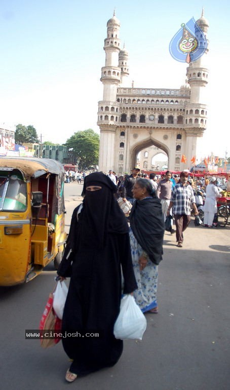 Hyderabad Old City Curfew Pics   - 66 / 102 photos