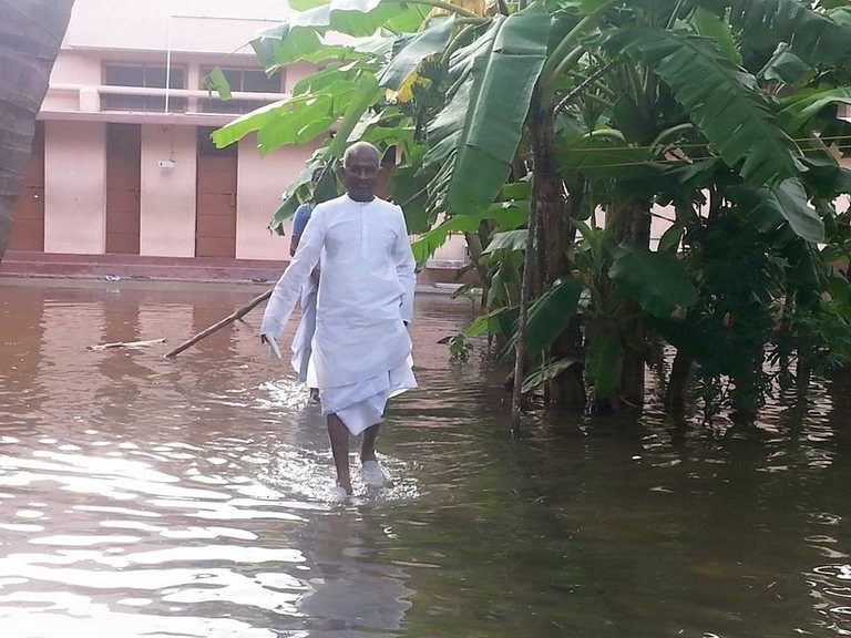 Ilayaraja Rescue Operation at Little Flower School for Blind - 17 / 28 photos