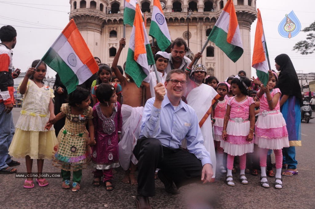 Independence Day Celebrations at Hyd - 7 / 40 photos