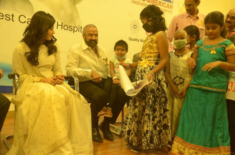 International Childhood Cancer Day at Basavatarakam Cancer Hospital - 12 / 22 photos