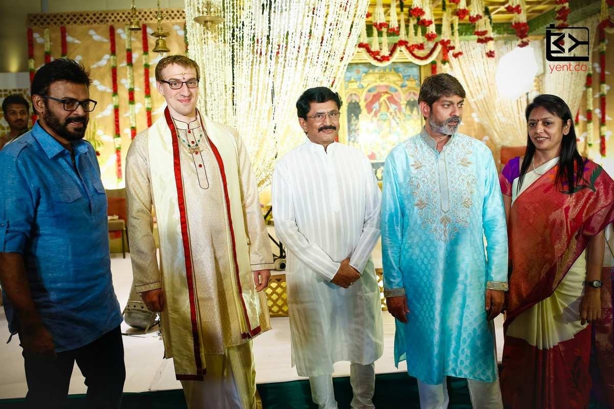 Jagapathi Babus Daughter Meghana Wedding Photos - 38 / 56 photos