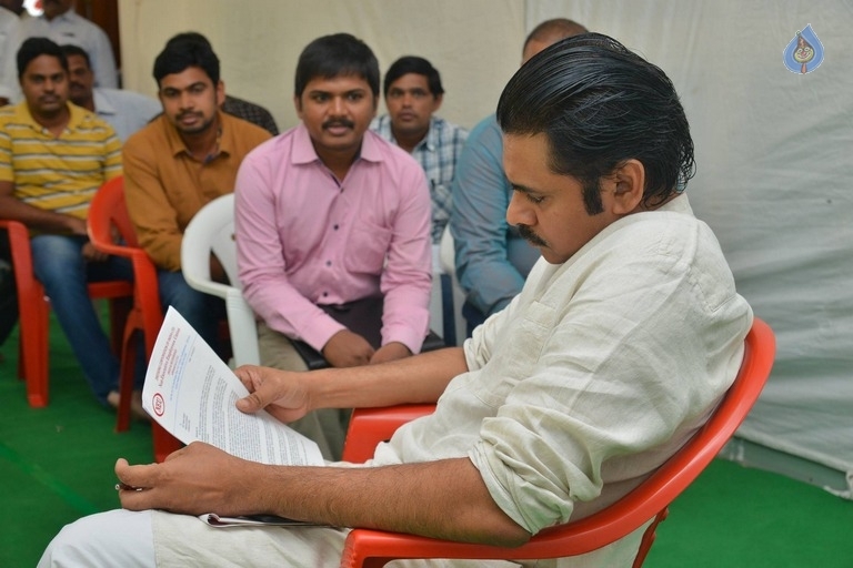 JanaSena Opposing DCI Ltd Privatization - 18 / 18 photos