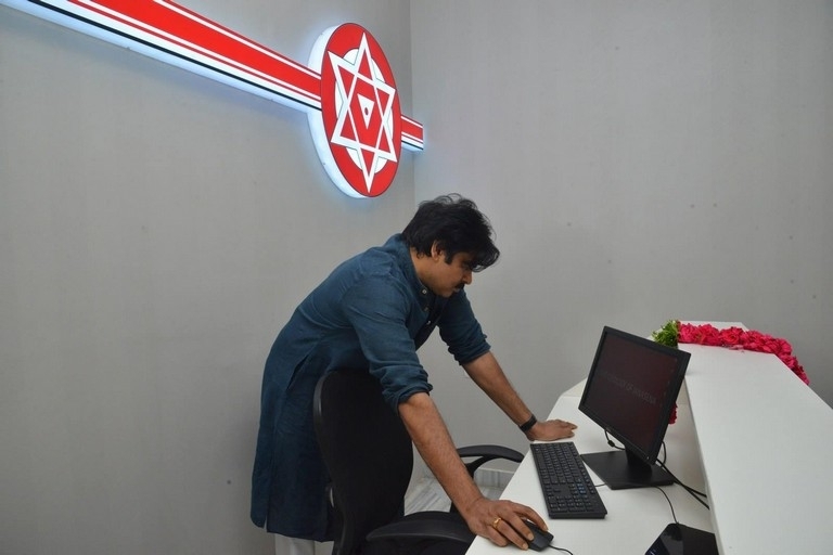 JanaSena Party New Office Launch Photos - 13 / 19 photos