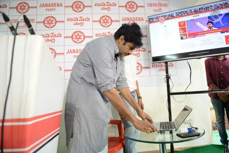 Janasena Party Website Launch Photos - 9 / 9 photos