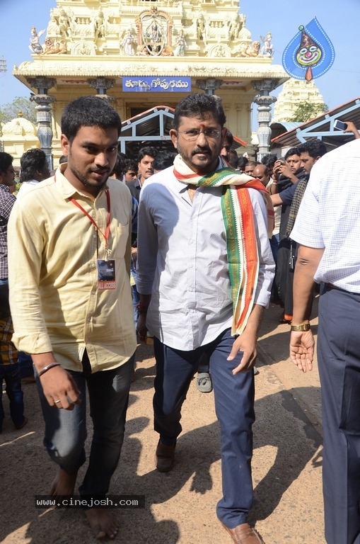 Jawaan Movie Team at Dwaraka Tirumala Temple - 8 / 21 photos