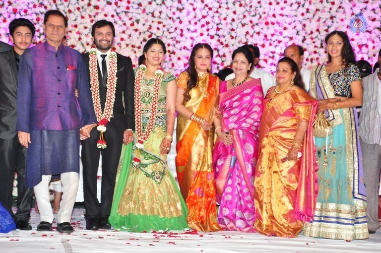 Jaya Prada Son Siddharth Wedding Reception 1 - 6 / 84 photos