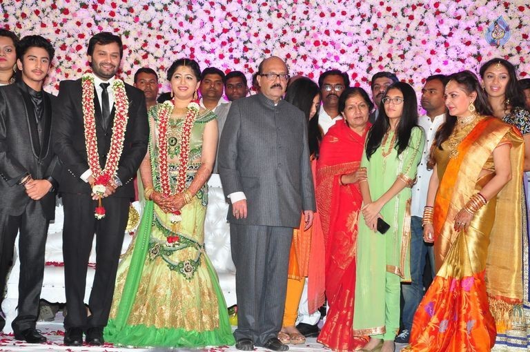 Jaya Prada Son Siddharth Wedding Reception 1 - 11 / 84 photos