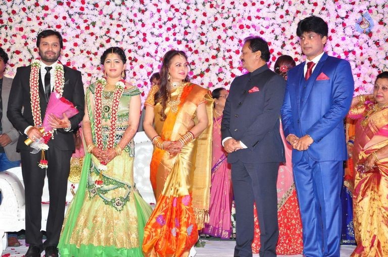 Jaya Prada Son Siddharth Wedding Reception 1 - 17 / 84 photos