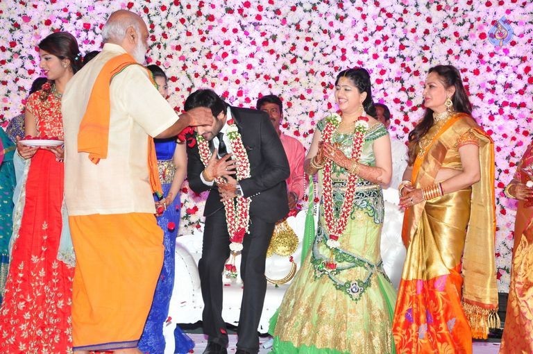 Jaya Prada Son Siddharth Wedding Reception 1 - 32 / 84 photos