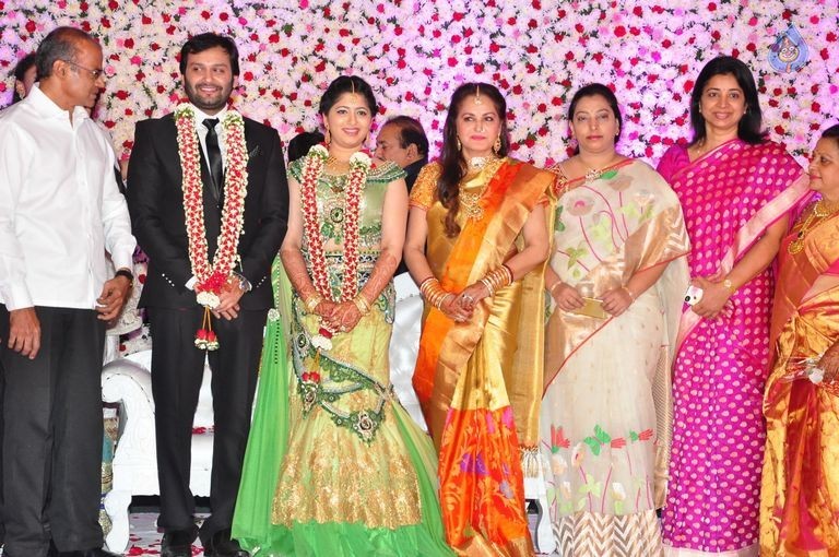 Jaya Prada Son Siddharth Wedding Reception 1 - 50 / 84 photos