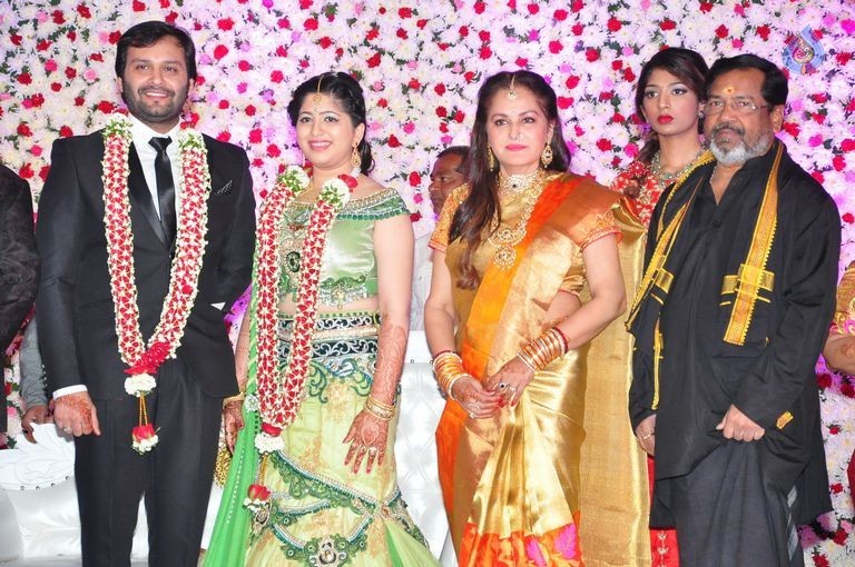 Jaya Prada Son Siddharth Wedding Reception 1 - 55 / 84 photos