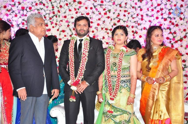 Jaya Prada Son Siddharth Wedding Reception 1 - 61 / 84 photos