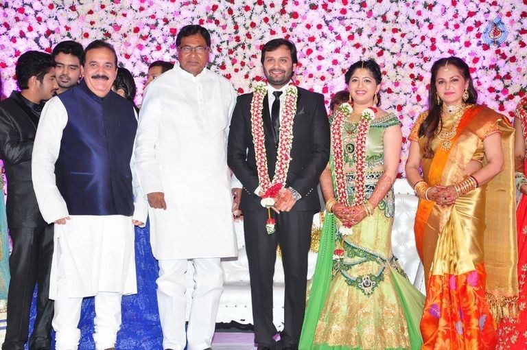 Jaya Prada Son Siddharth Wedding Reception 1 - 71 / 84 photos