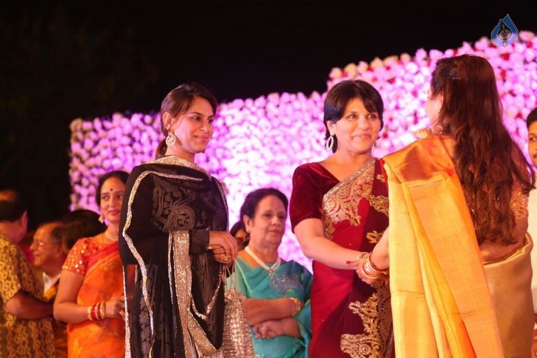 Jaya Prada Son Siddharth Wedding Reception 2 - 2 / 84 photos